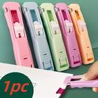 1pc 40pcs push clip long tail clip iron clip office stationery paper binding small clip bill clip