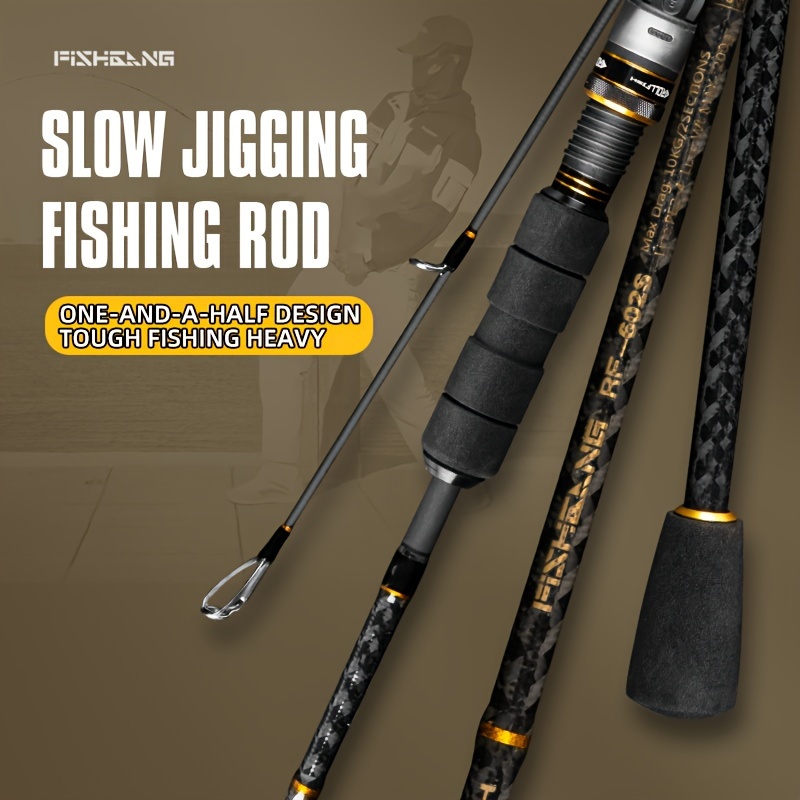 Slow Jigging Fishing Rod Carbon Fiber Squid Rod - Temu Canada