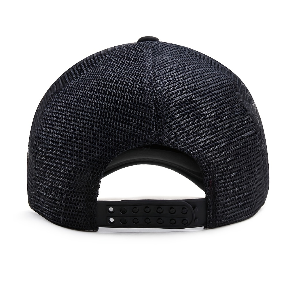 Sunshade Adjustable Baseball Cap with Cartoon Embroidery