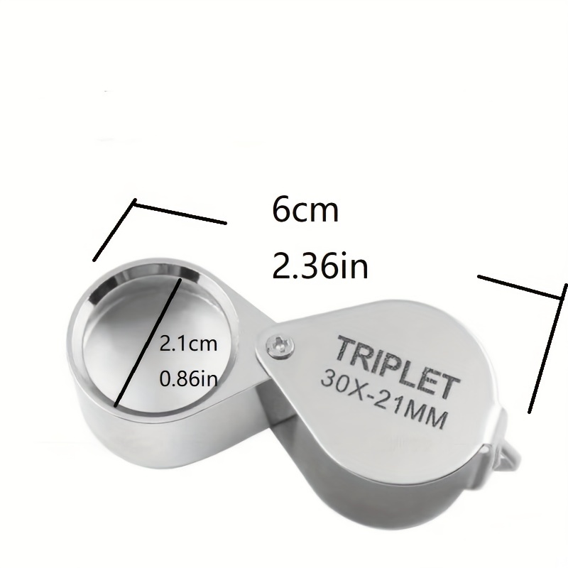 20X Jewelers Eye Loupe Loop Magnifier Magnifying Glass Watchmakers Jewelry  Tools Drop Shipping