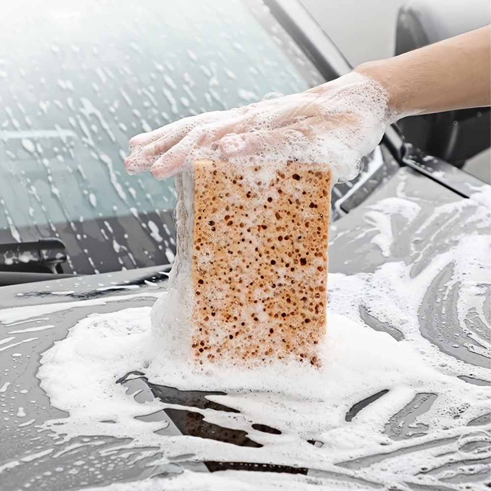 Car Wash Sponge Extra Large Water Absorbing And - Temu