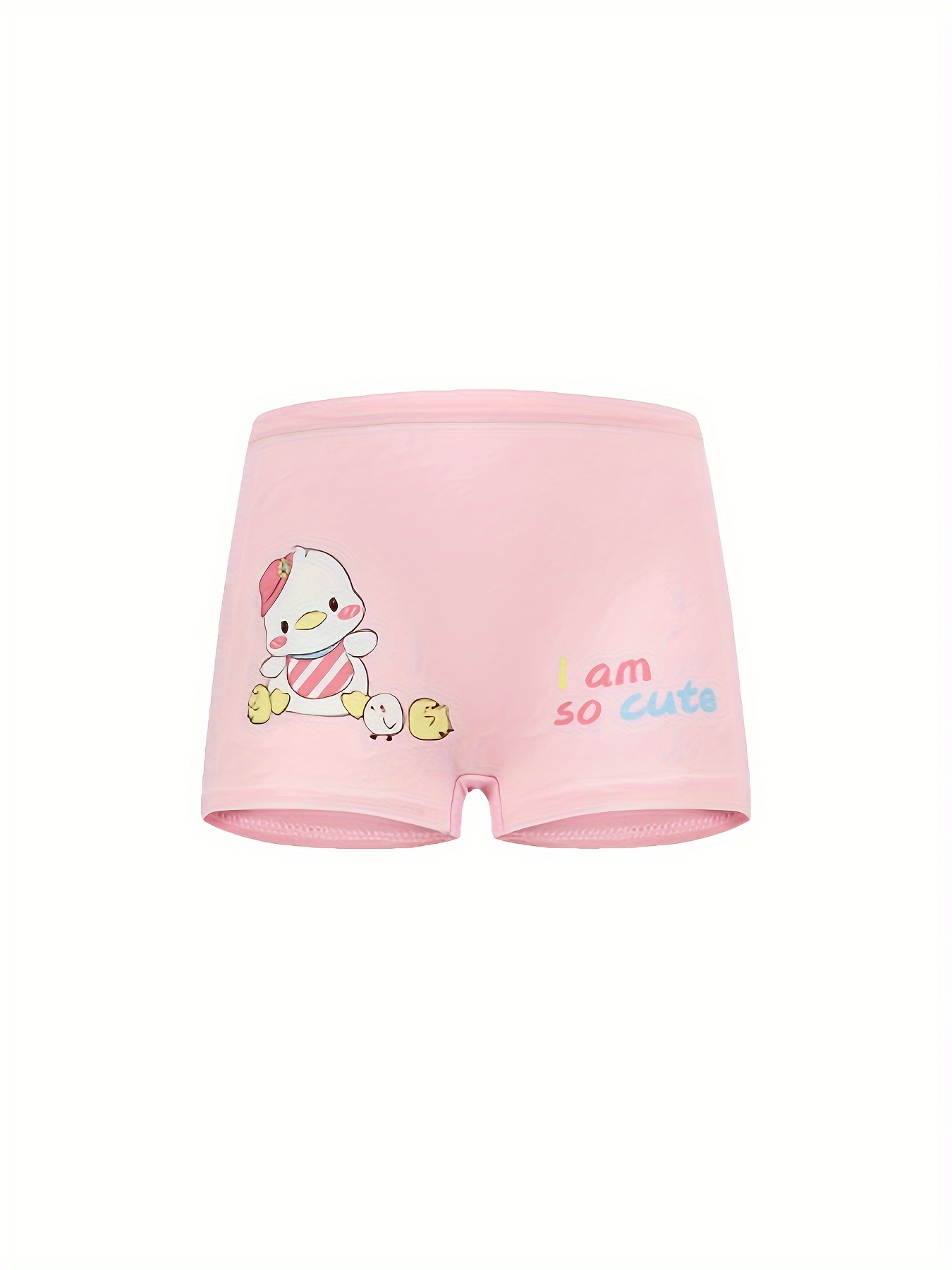 Girls Underwear Cotton Cute Random Pattern Breathable Boxers