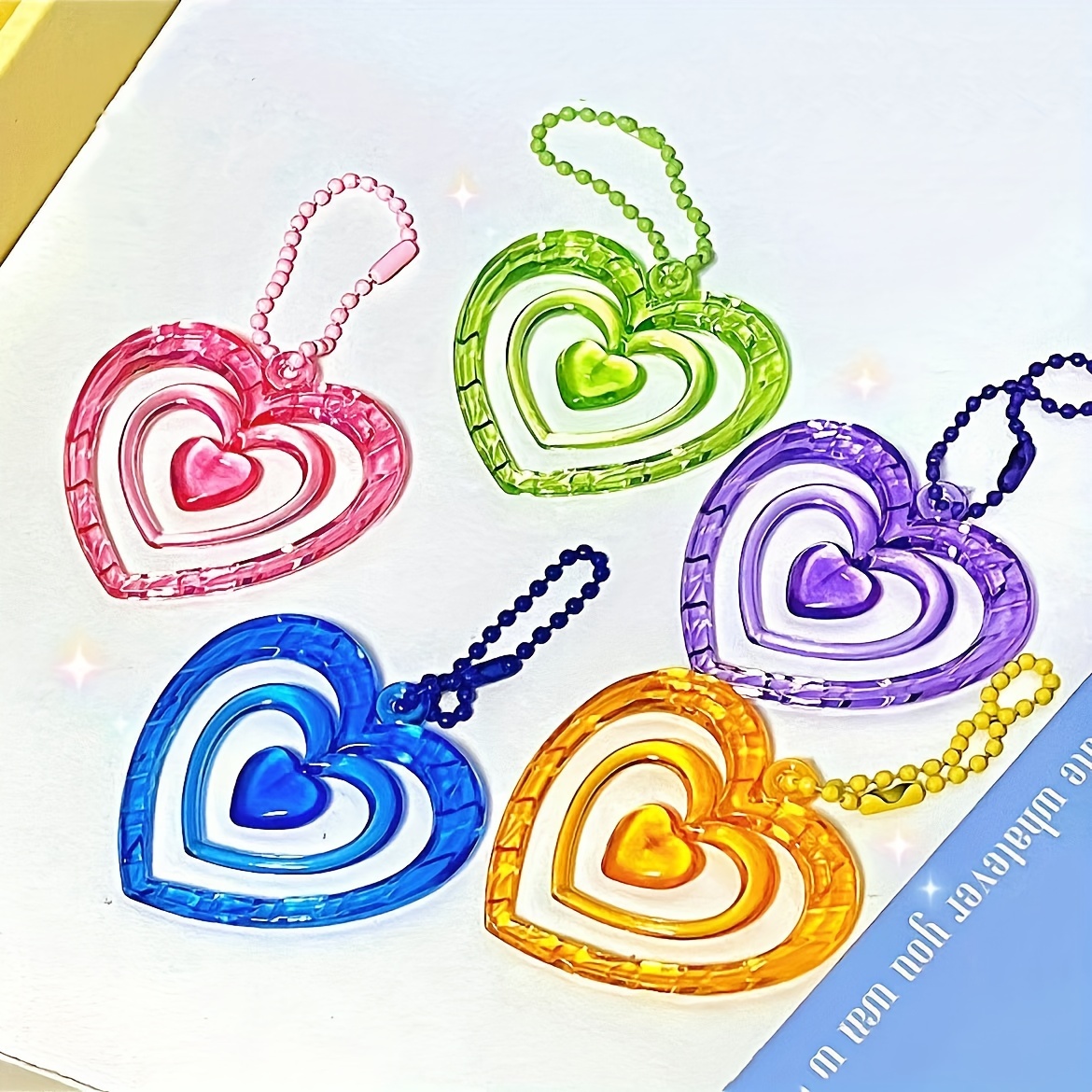 Heart deals keychain bulk