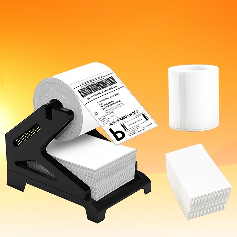 New Style Thermal Label Holder For Rolls And Fan fold Labels - Temu