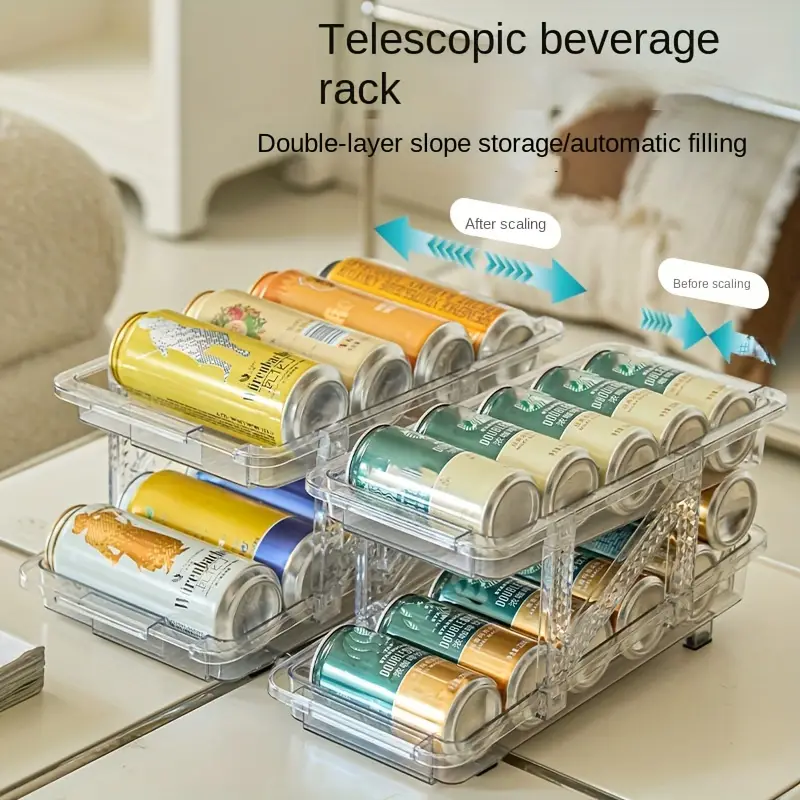 Telescopic Beverage Storage Box Automatic Filling - Temu