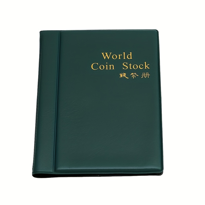 120 Coins Collection Holder Book for Kids