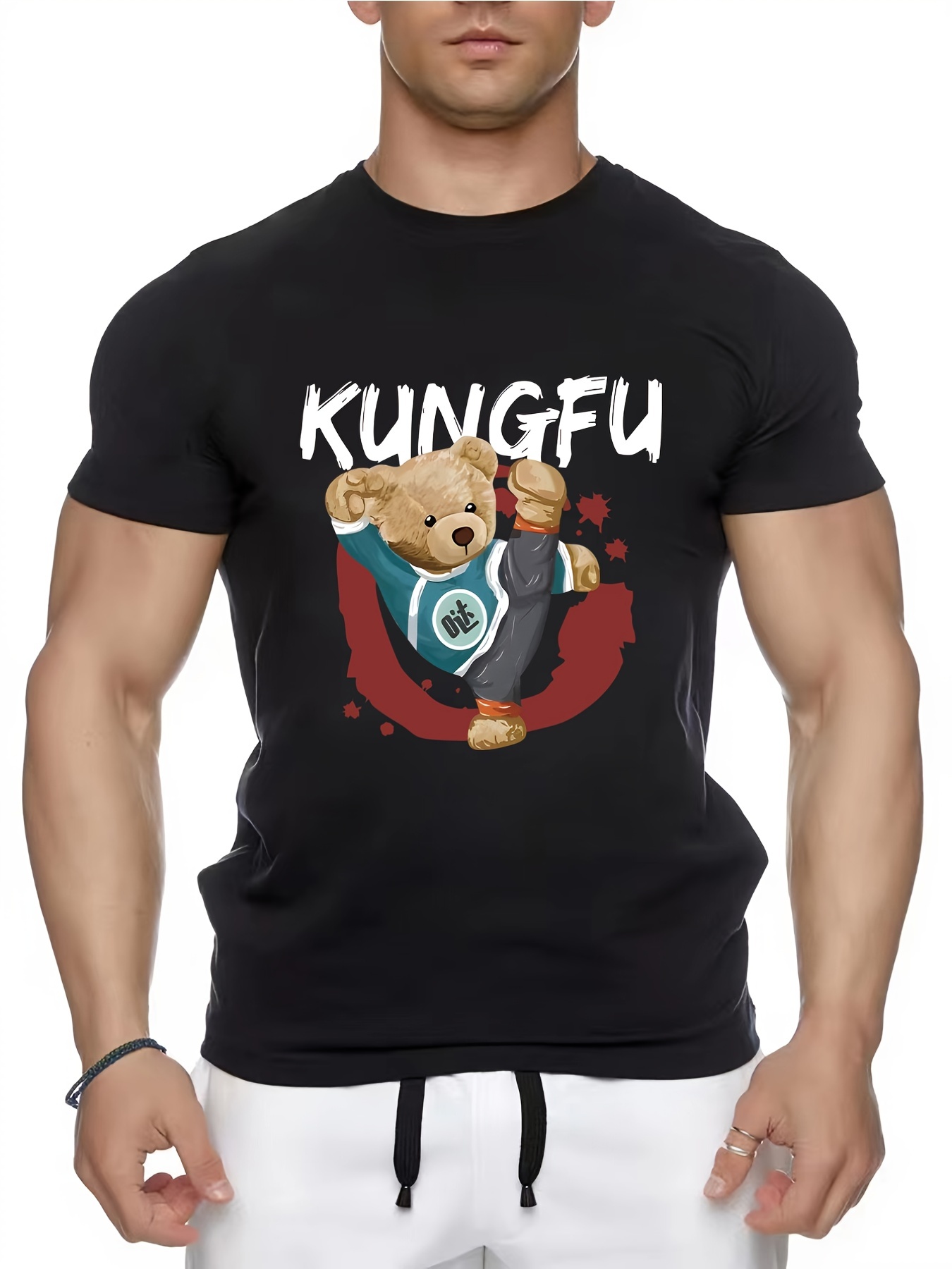 Panda t shirt top for men