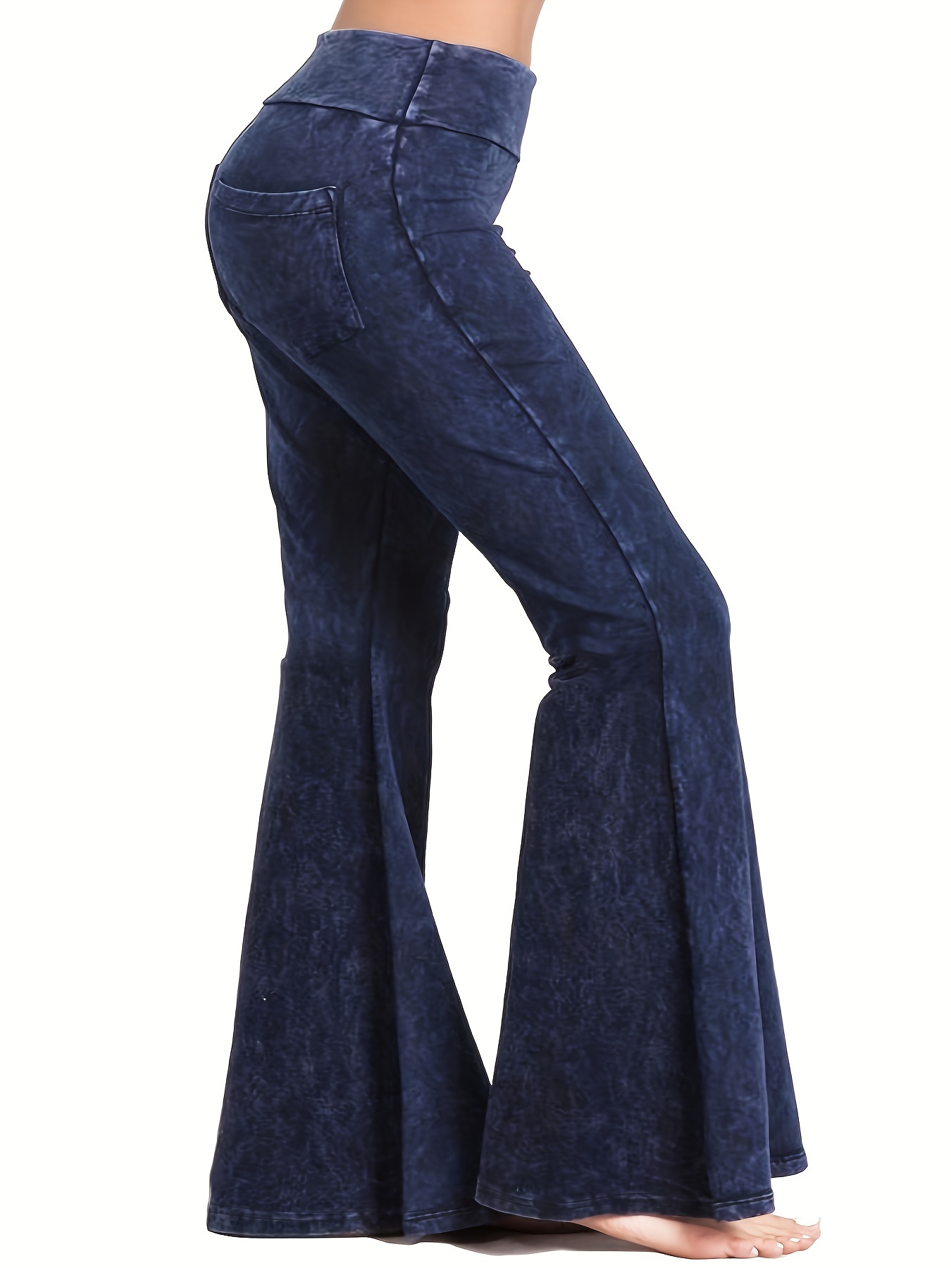 Flare Jeans Women Plus Size - Free Returns Within 90 Days - Temu United  Kingdom