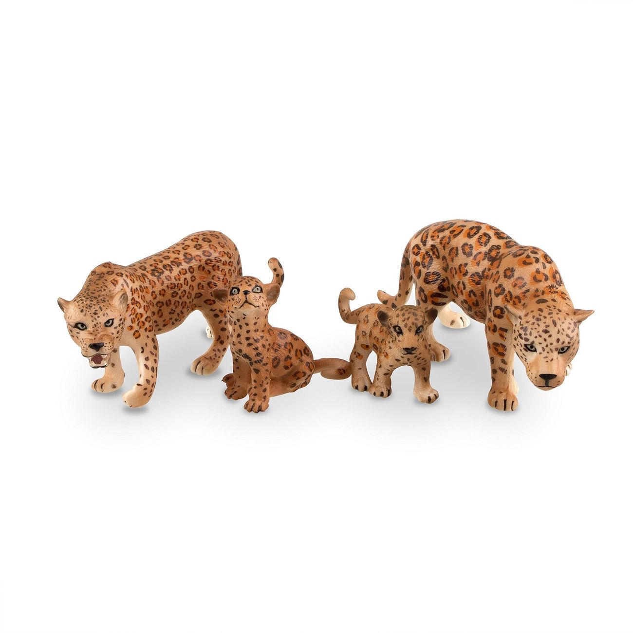 4pcs Realistic Leopards Figurines With Leopard Cub 2 5 Plastic Jungle  Animals Figures Family Playset Includes Baby Educational Toy Cake Toppers  Christmas Birthday Gift For Kids Toddlers - Toys & Games - Temu