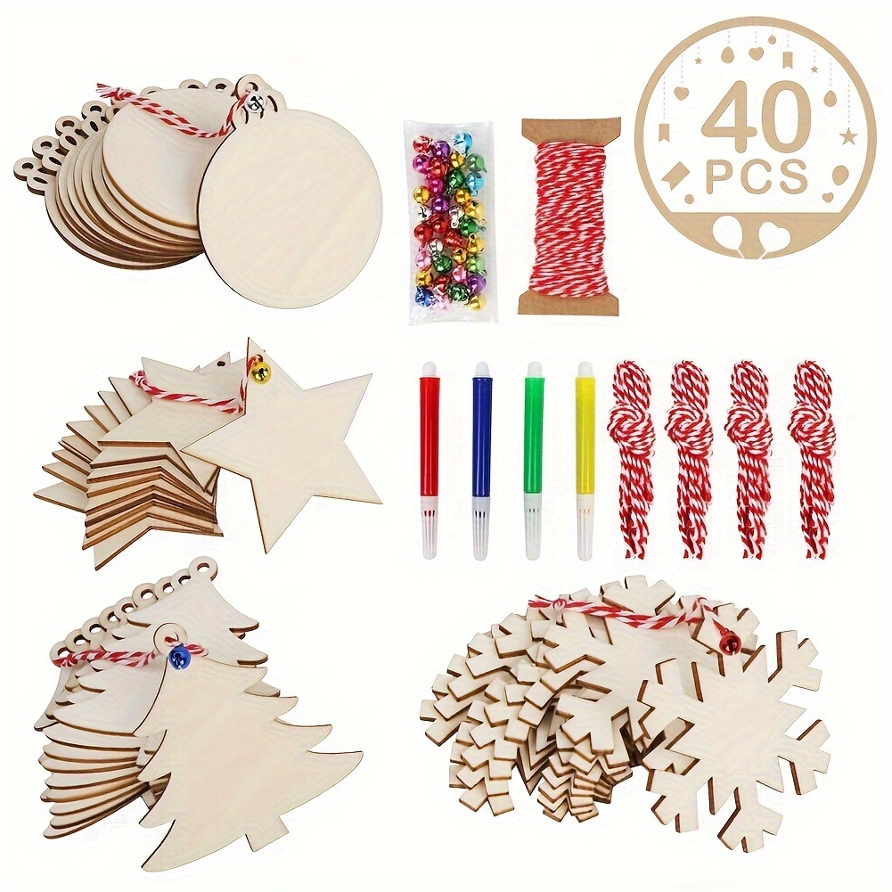 Christmas Wooden Buttons 6 Colors Lattice Wooden Buttons 4 - Temu