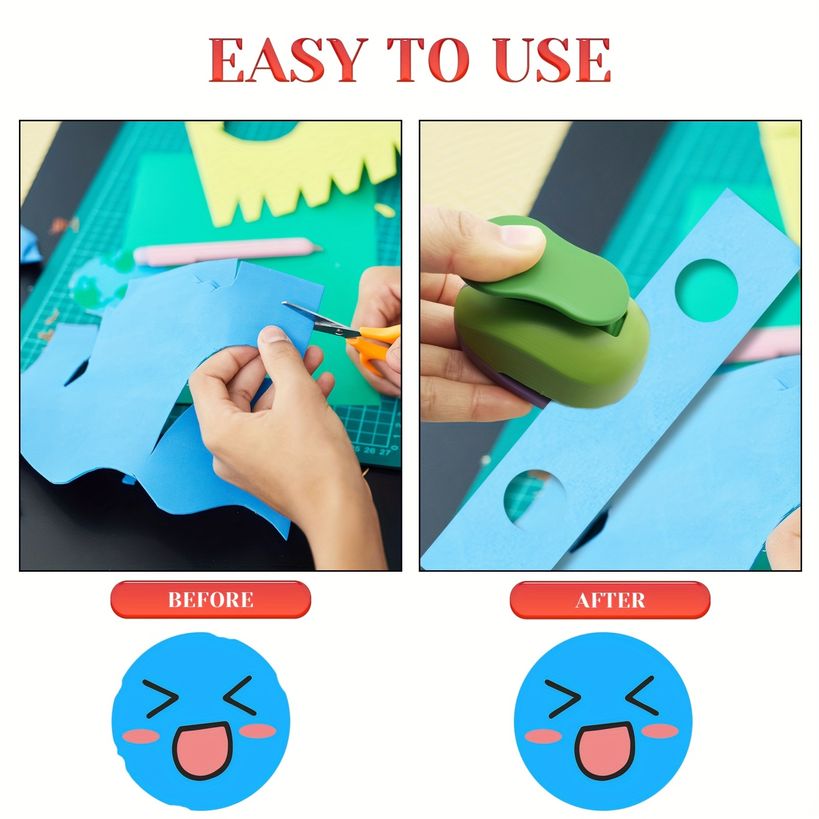  Circe Cutter + Cyan Tab Punch : Office Products