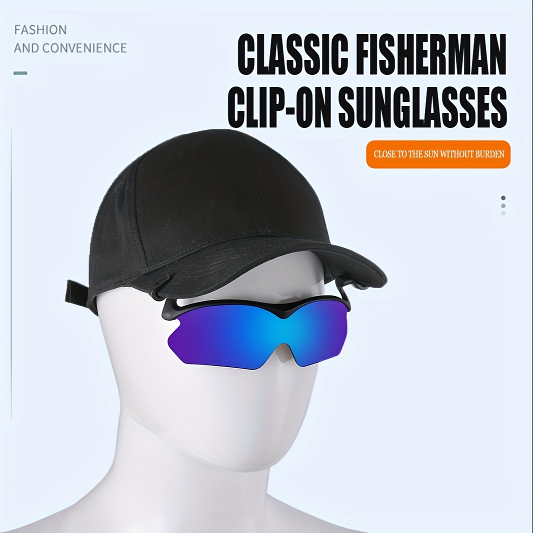 Men's Clip on Sports Polarized Sunglasses Special For - Temu