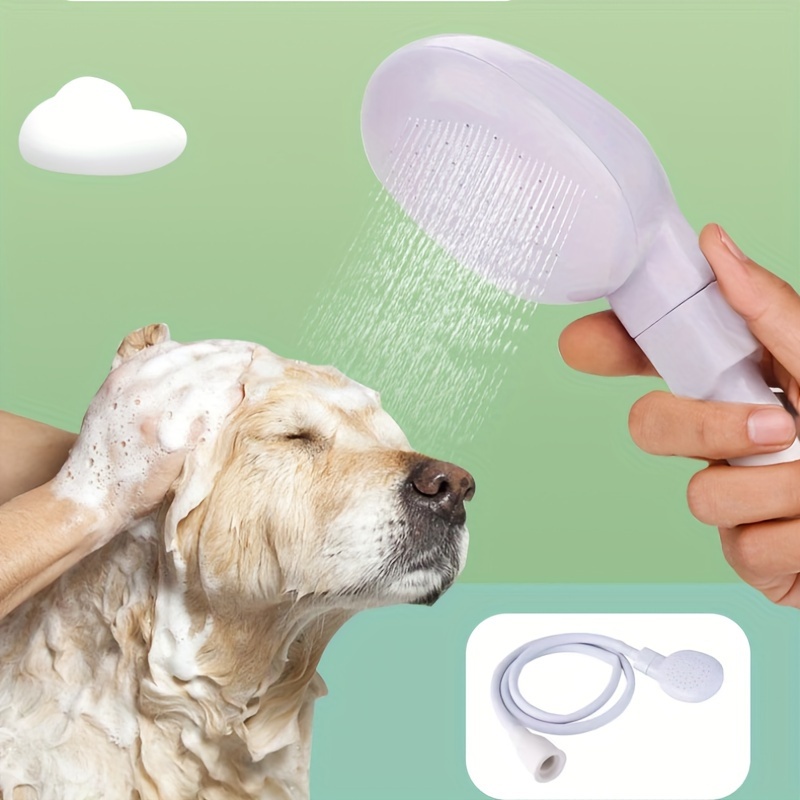 1PC Pet Shower Head Hose Nozzle Water Saving Spray Dog Cleaning Beauty Tools