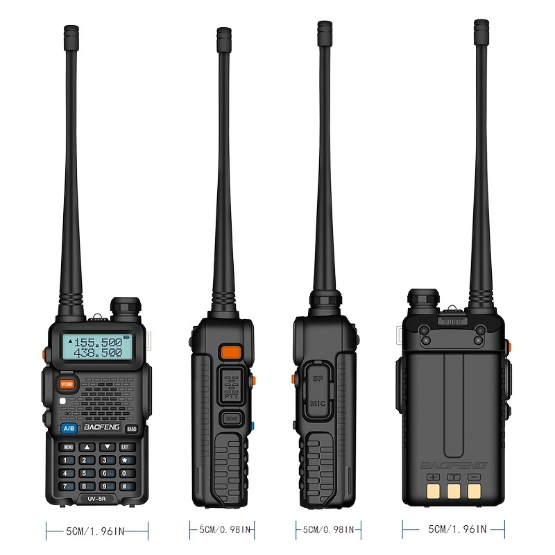 Baofeng Uv-5r Uhf/vhf Two-way Radio: Get Ready For Long-range  Communication! Temu