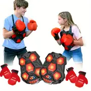 electronic boxing toys interactive boxing game including 2 pairs of boxing gloves cool toys for teenage boys sports toys suitable for boys and girls holiday gifts christmas gifts details 2