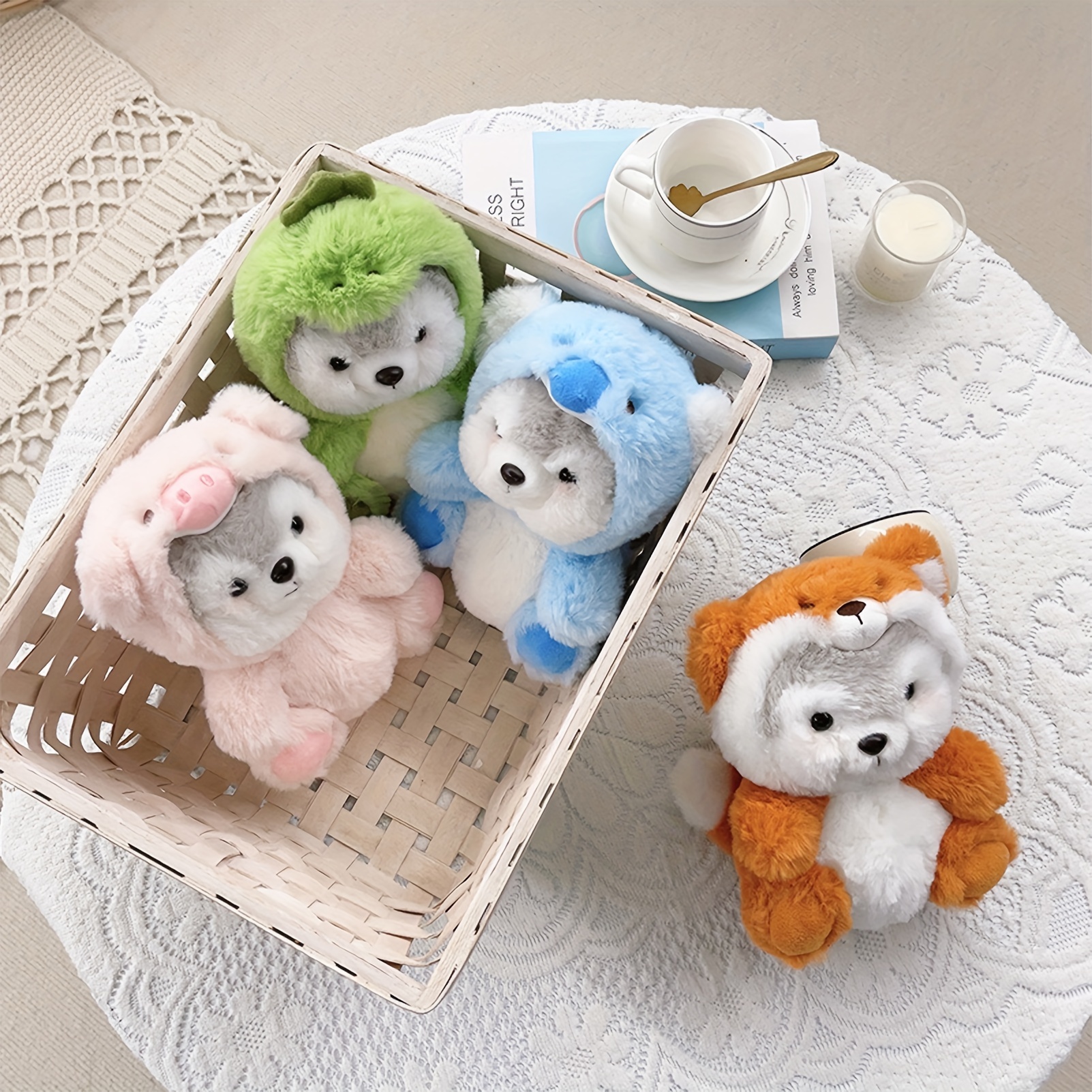 Cute Cartoon Animal Plush Toys: Koala Pig Fox Dinosaur Soft - Temu