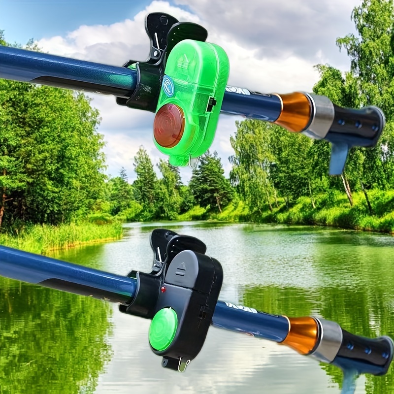 Lightweight Fishing Bell Alert Dual Bells Fluorescent Fishing