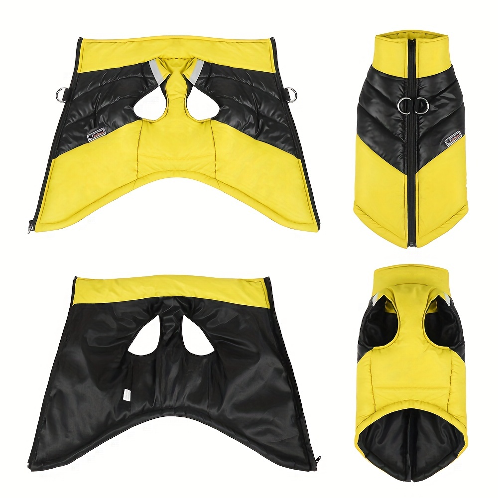 Waterproof & Warm Dog Coat Reflective & Comfortable Pet Jacket