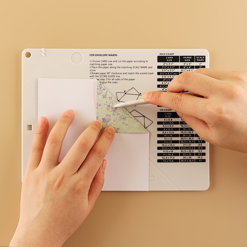 12 x 6 3/4 inch Multi-Purpose Scoring Board & Score and Fold Tool