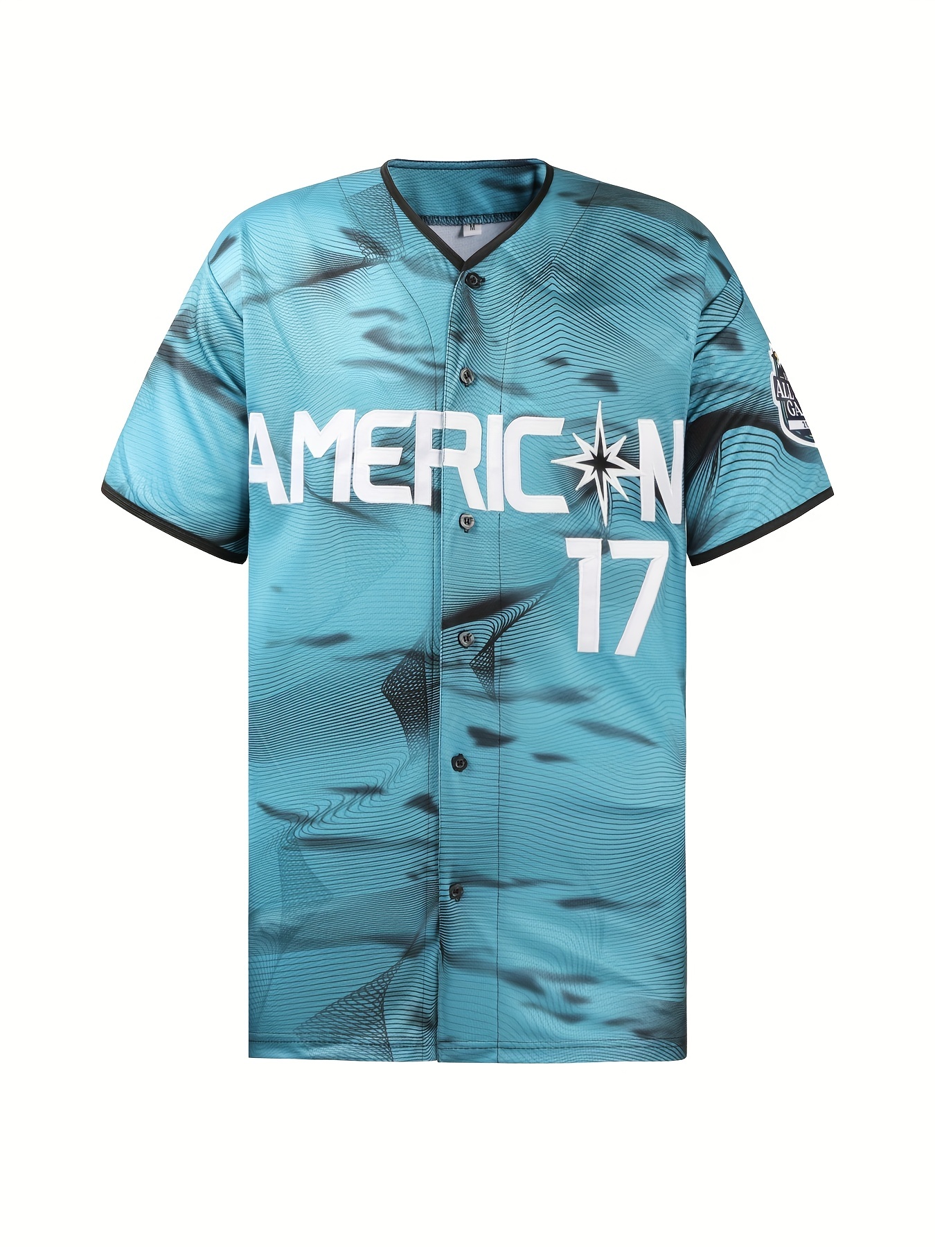 Men's Classic Design Mexico #56 Baseball Jersey, Retro Baseball Shirt, Slightly Stretch Breathable Embroidery Button Up Sports Uniform for Training
