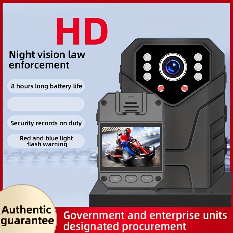 Recall Body Cam Body Worn Camera 128GB Personal Security Safety 1080P  Recording