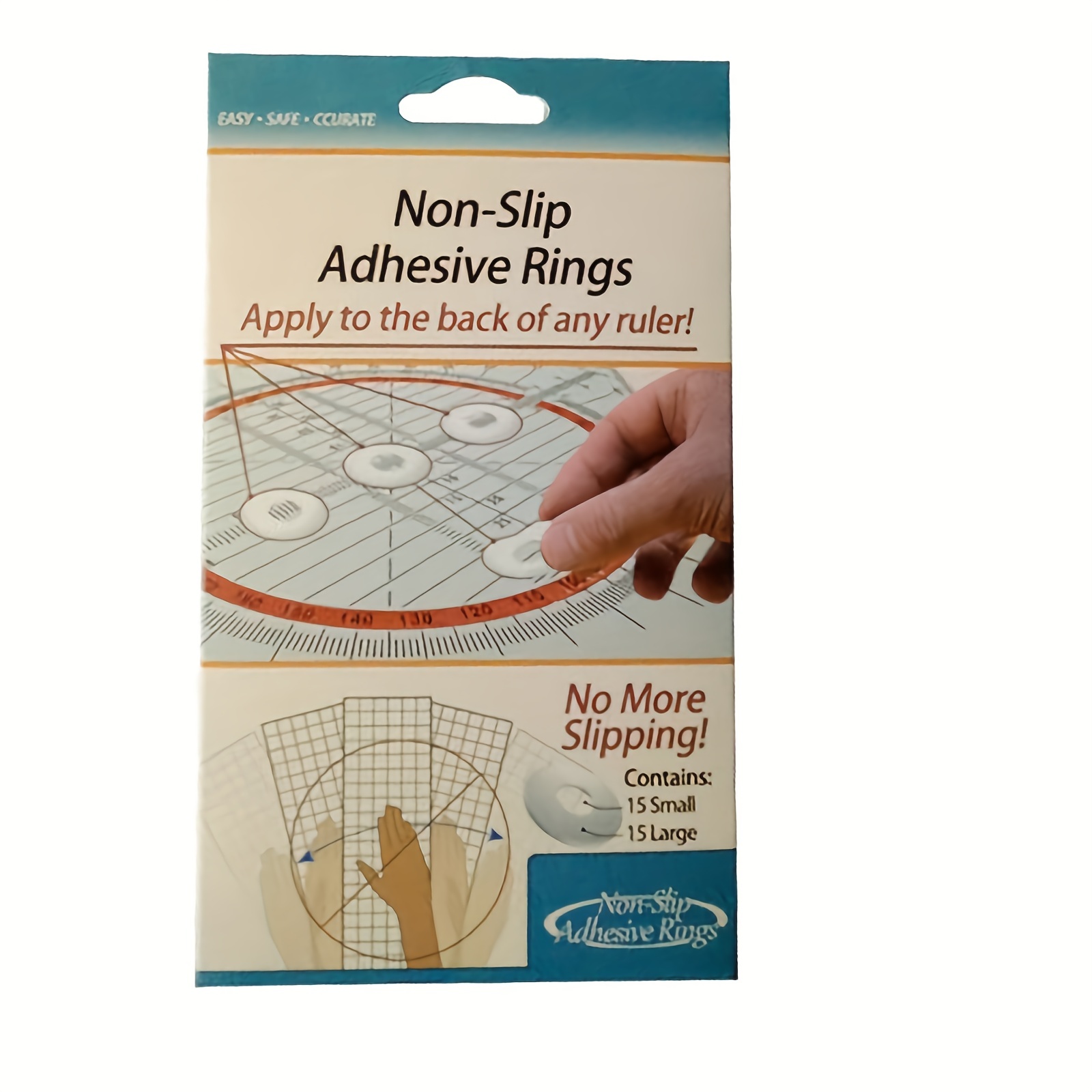  Non Grips Slip Slide Grips Sewing Rulers Adhesive