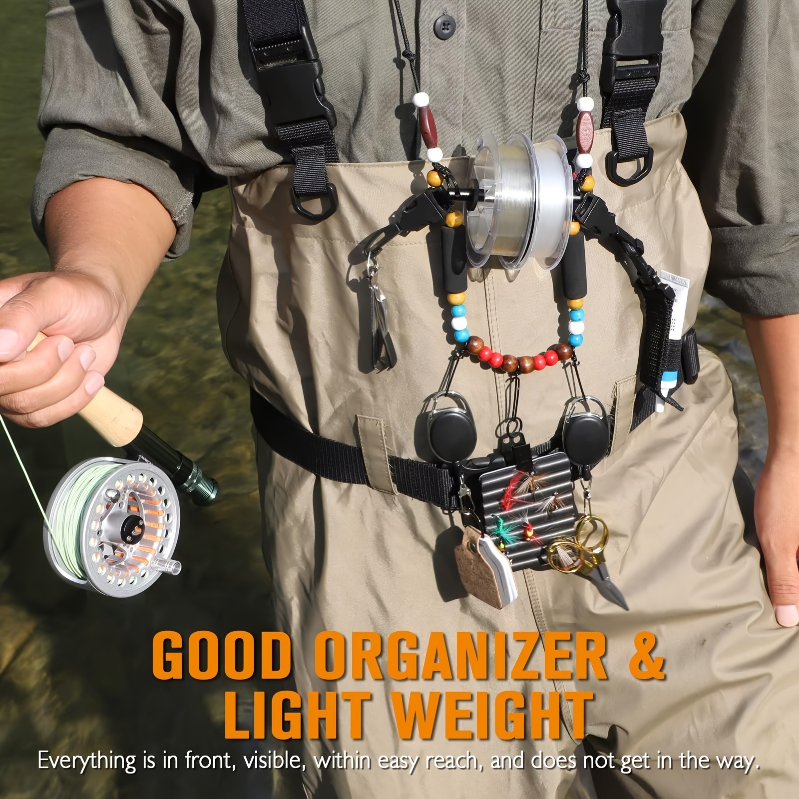 Fly Fishing Lanyard Fly Tippet Holder Light Weight - Temu