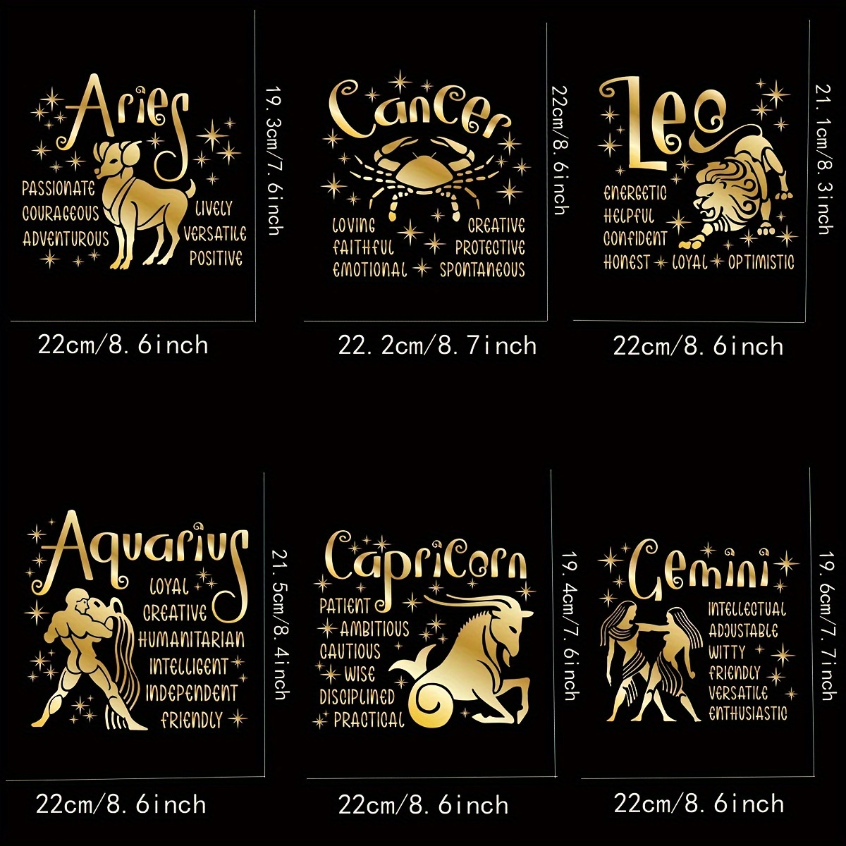 Aries Zodiac Sign Leggings