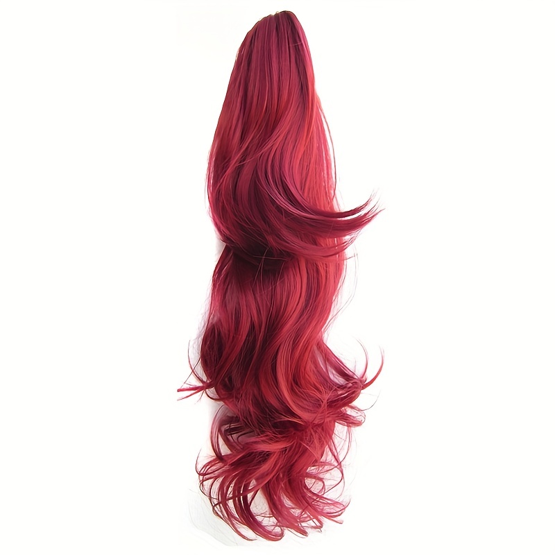 21in Plus Length Wavy Ponytail Clip In Claw Extension