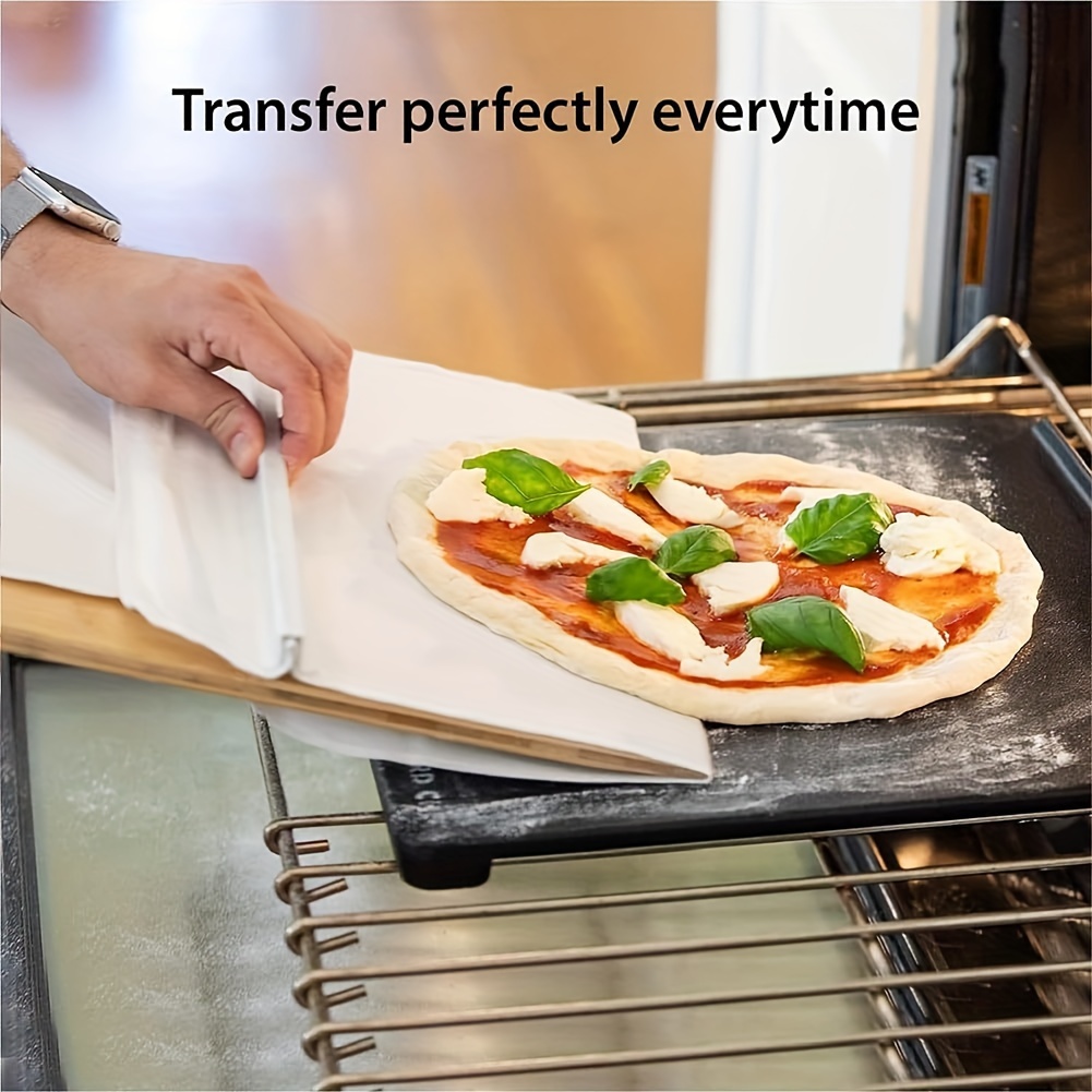 Sliding Pizza Peel, 11.8''x23.6'' Pizza Spatula Paddle, The Pizza Peel That  Transfers Pizza Perfectly, Pizza Paddle with Handle, Pizza Spatula Paddle