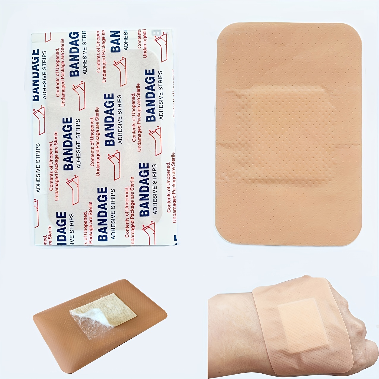 ASSURE FIRST AID PLASTER STRIPS 100PC/BOX