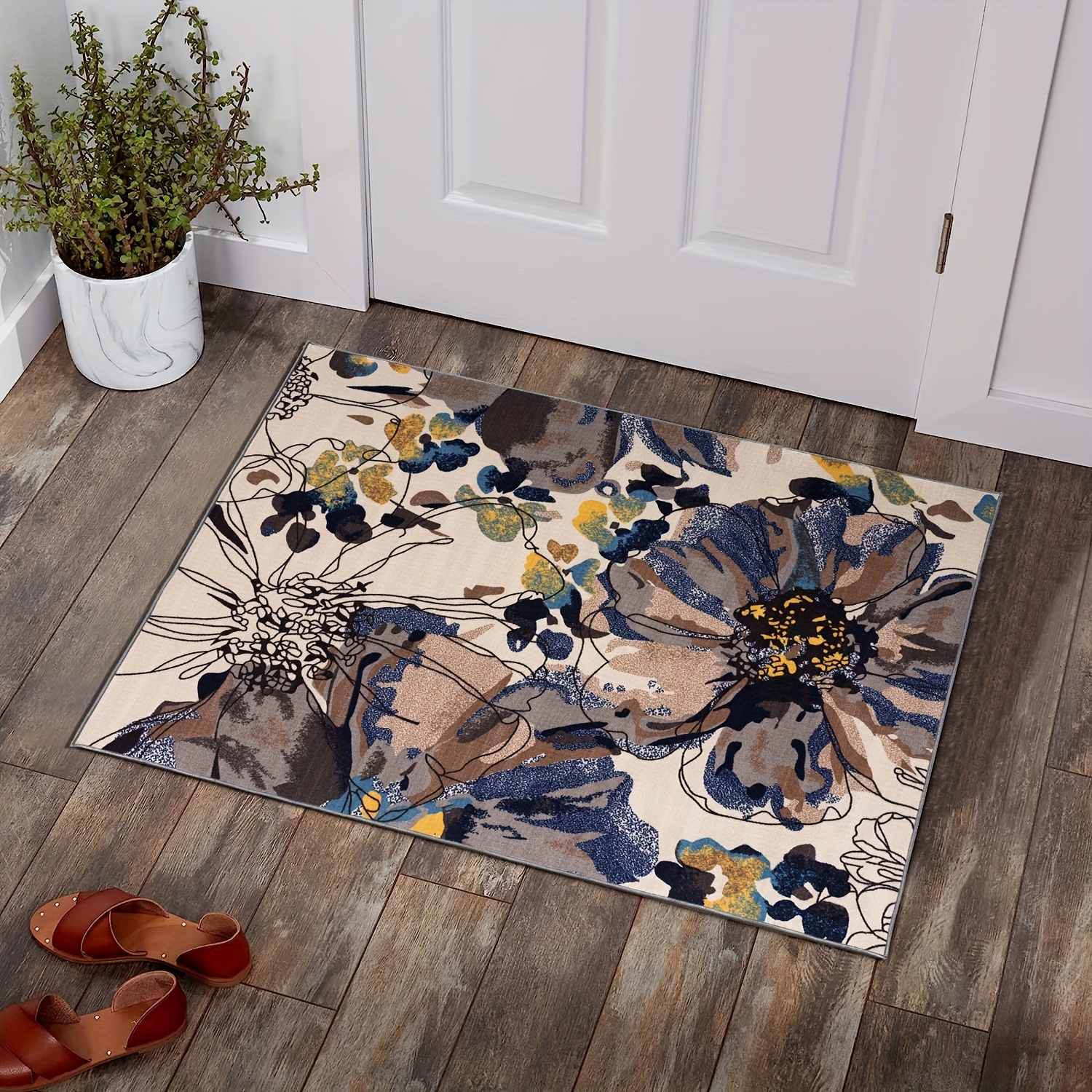 Anti-slip Indoor Doormat Small or Large Doormat Washable Carpet