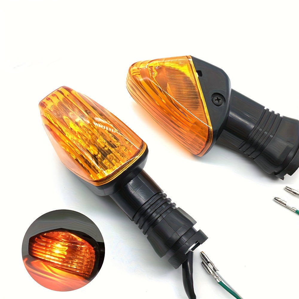 Relé intermitente LED electrónico para motocicleta, Bombilla de señal de  giro, 2 pines, 12a, Honda, Kawasaki, Suzuki, Yamaha - AliExpress