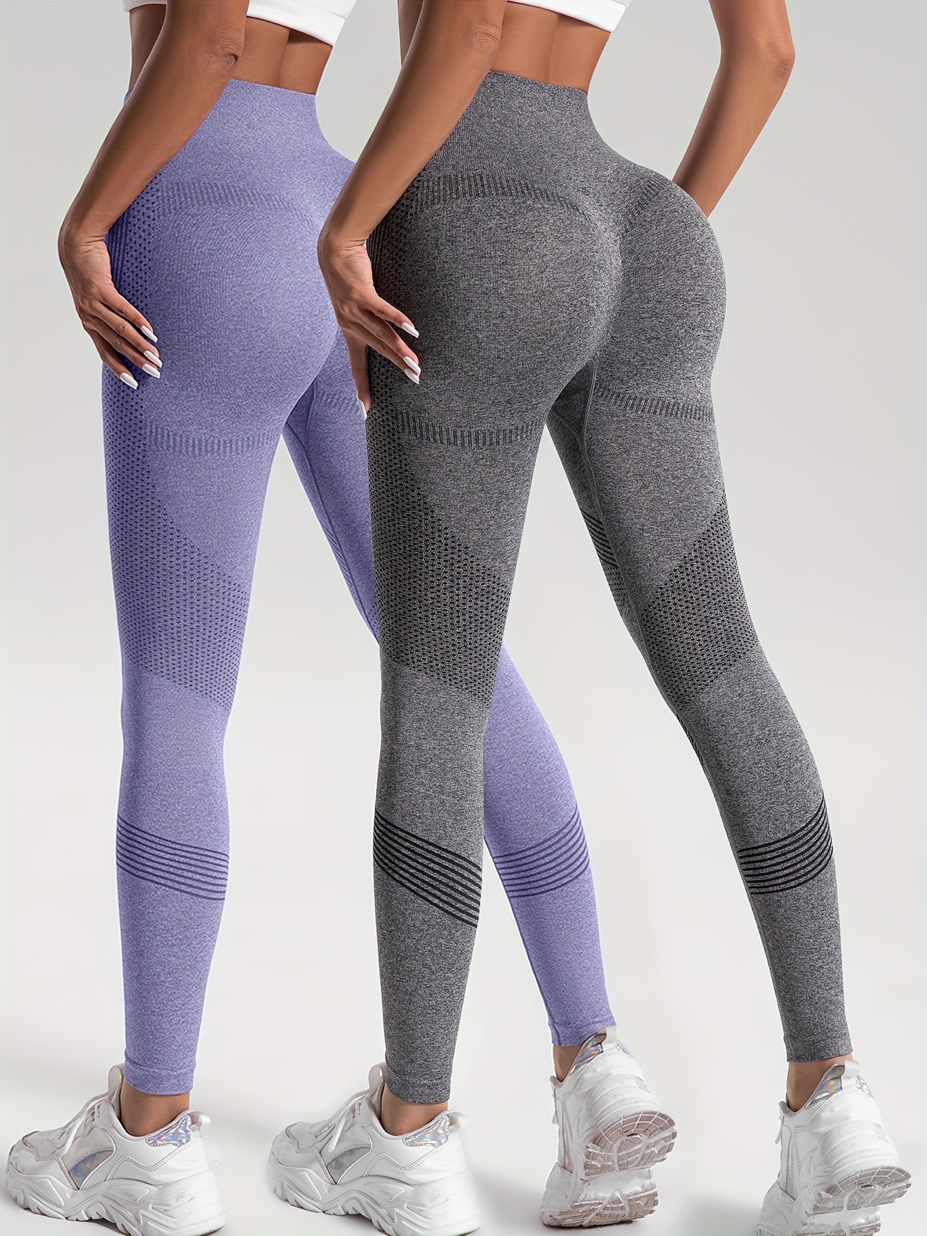 Grey Soft Move leggings, Sports leggings and trousers for women