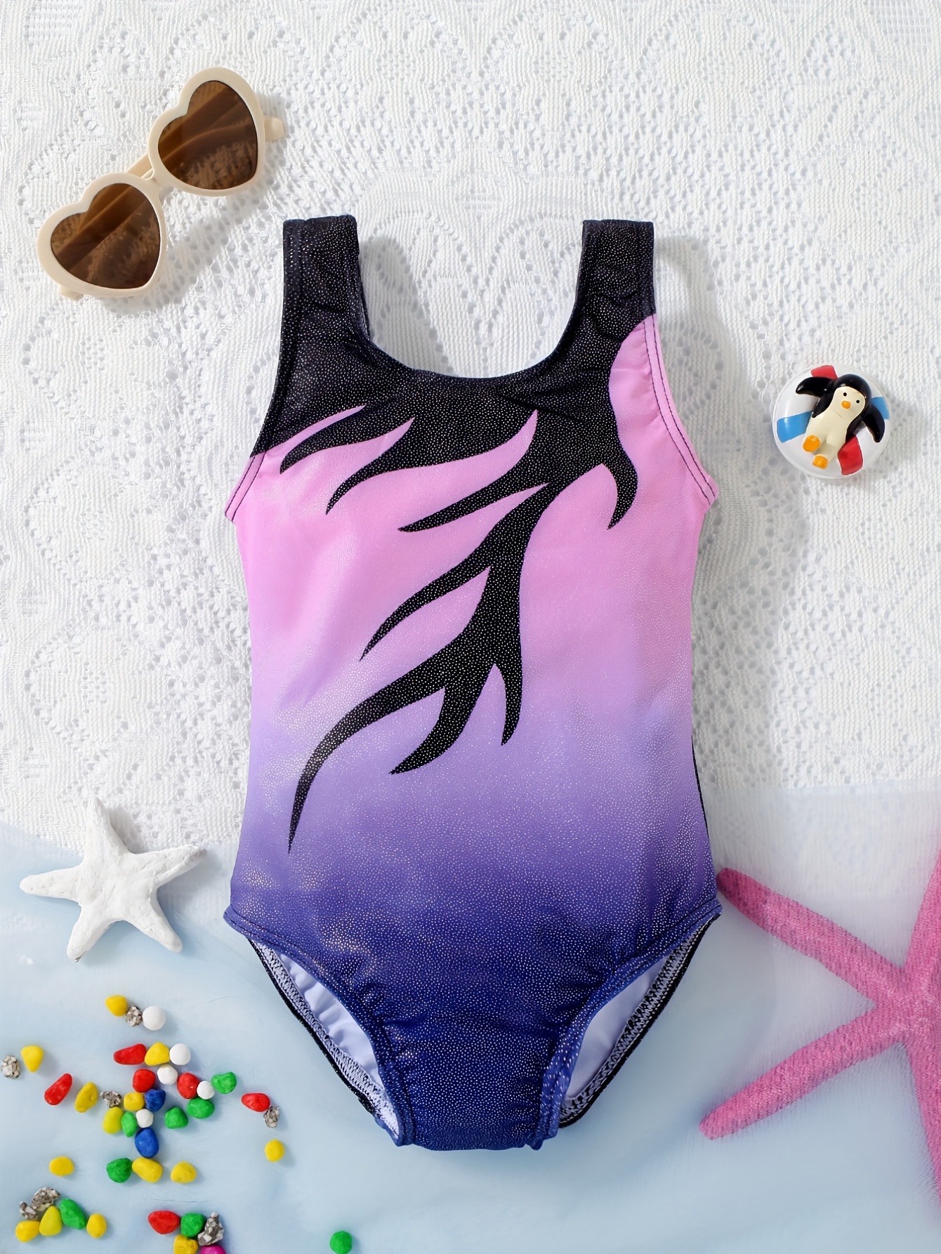Girls 2 Piece Bikini Set Quick Dry Adjustable Straps Kids - Temu Canada