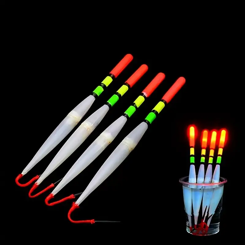 9pcs Luminous Fish Float Night Fishing Fish Float for Freshwater Saltwater Fishing  Accessories, Corks, Floats & Bobbers -  Canada