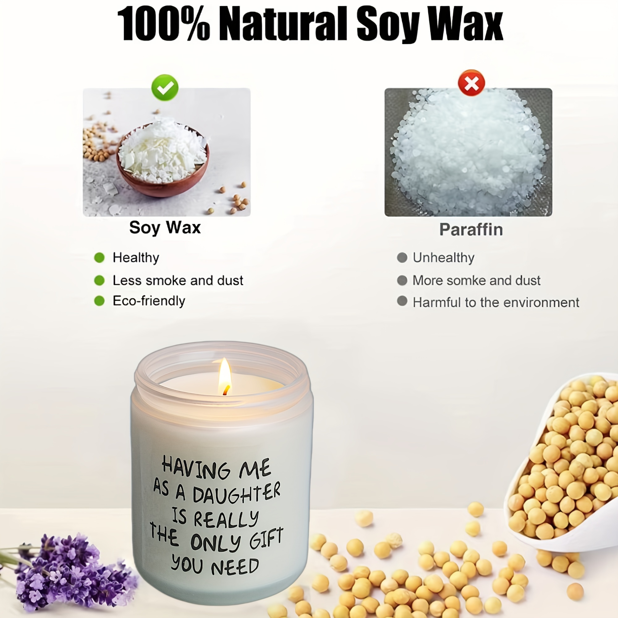 Funny Mother in Law Gifts for Mothers Day Soy Wax Candle