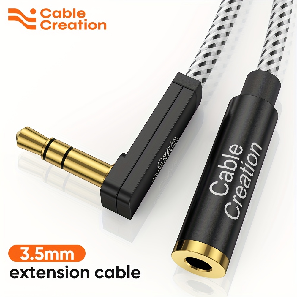 3.5 Cable Extensión Audio Cable Audio 3.5 Mm Macho Hembra Cable Extensión  Auriculares - Tecnología - Temu