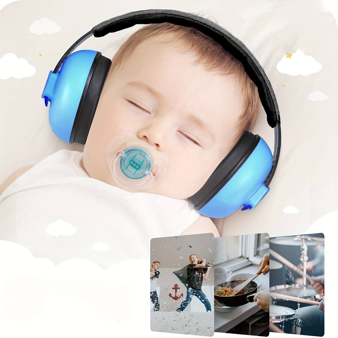 Orejeras Antiruido/auriculares Protectores Bebes Y Niños