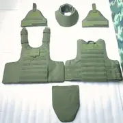 1pc tactical vest for hunting and sports lightweight and durable with multiple pockets and molle system details 0