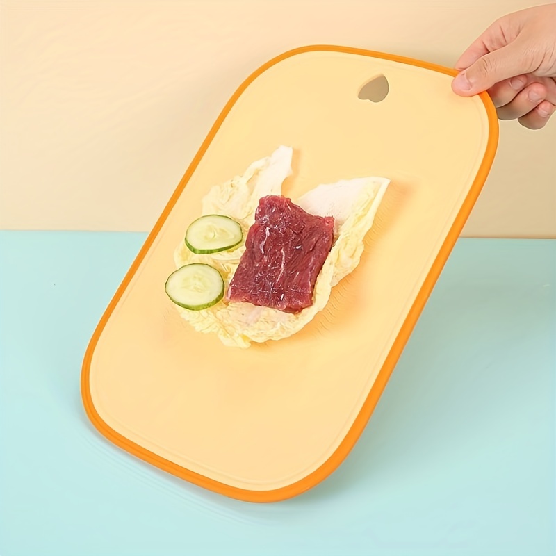 Cutting Board Plastic Chopping Board Antibacterial And Mold - Temu