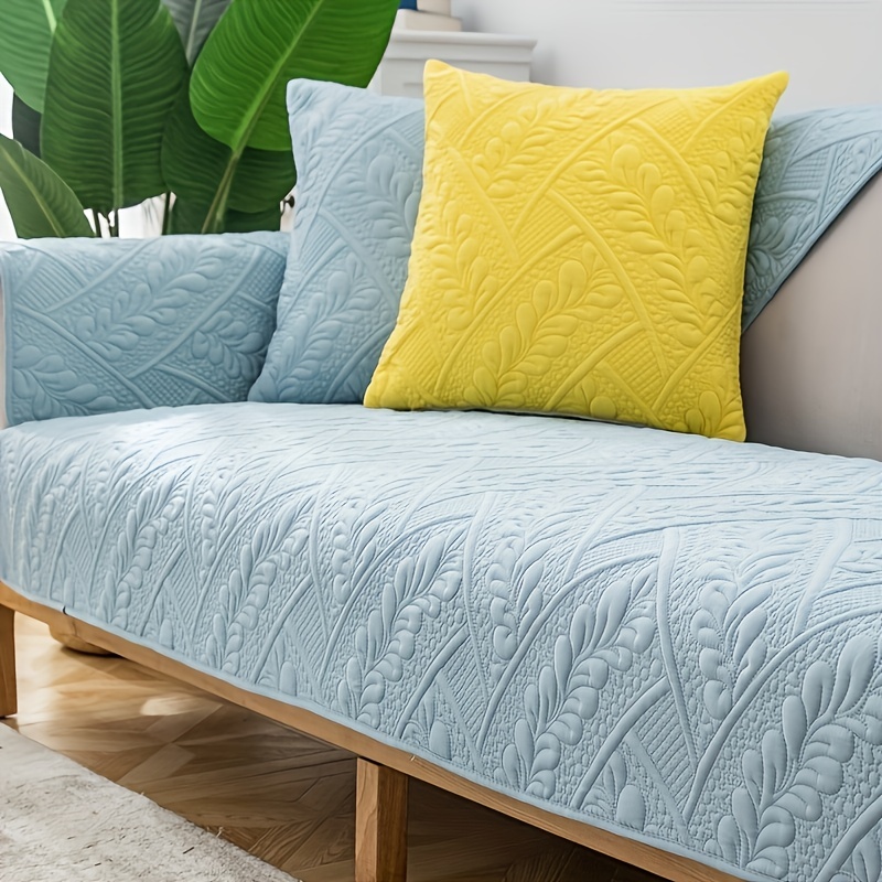 Non slip Sofa Cover For Cushion Couch Seamless Whole Piece - Temu