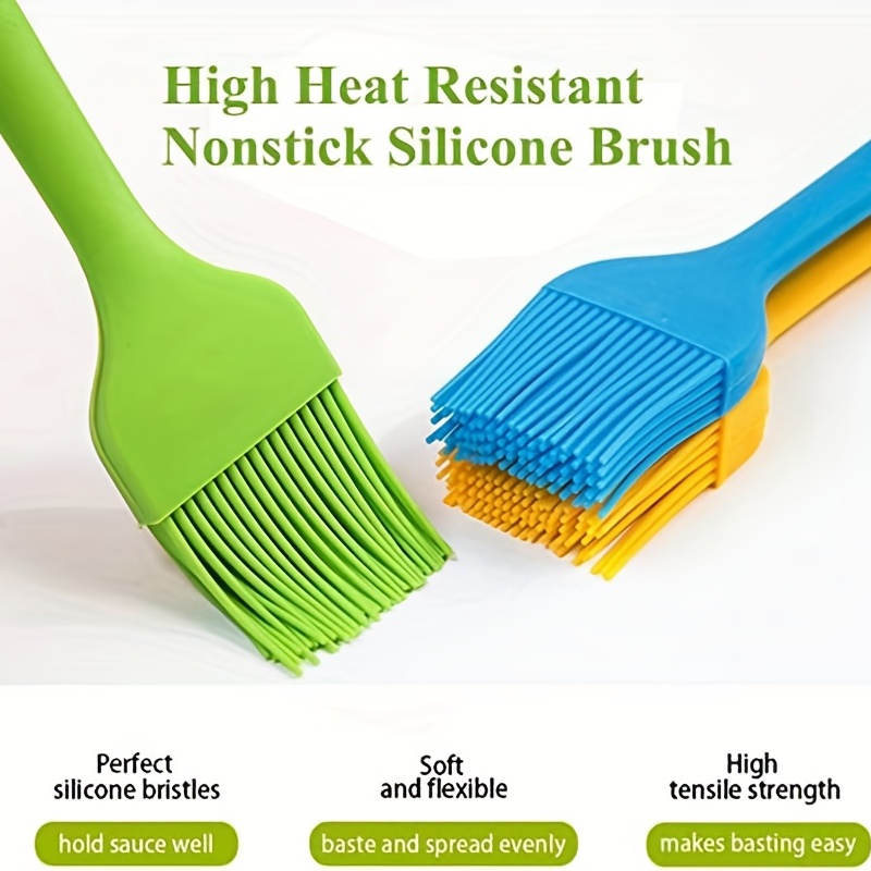 Kitchen Joy Silicone Basting Brush for Cooking, Pastry Brush & Cooking  Brush for Oil and Sauce - Silicone Pastry Brush for Baking; Silicone Brush