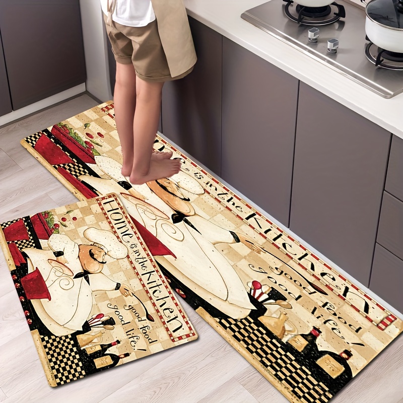  Long Kitchen Rugs Non Slip Washable Bath Mat Kitchen Runner Rug  Color Dinosaurs Child Comics Water Absorption Quick Drying Anti Fatigue  Comfort Flooring Carpet 39 x 20 inch : Home & Kitchen