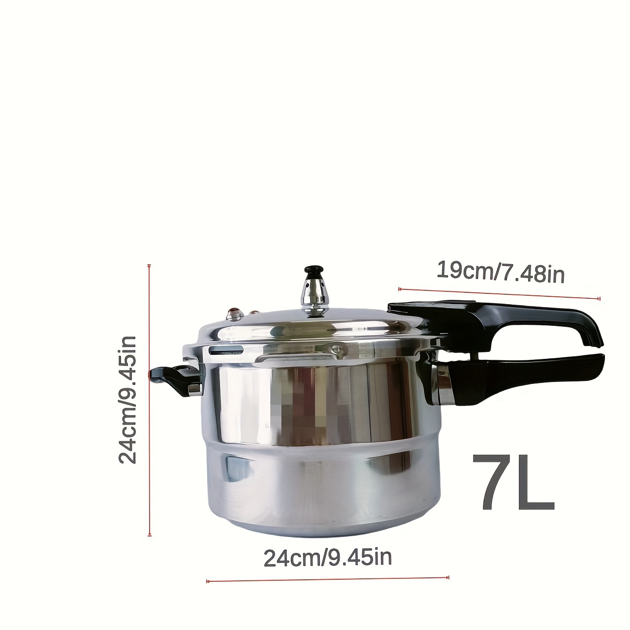 Commercial pressure cooker gas/induction cooker universal large capacity  pressure cooker home restaurant kitchen explosion-proof pressure cooker  (Size