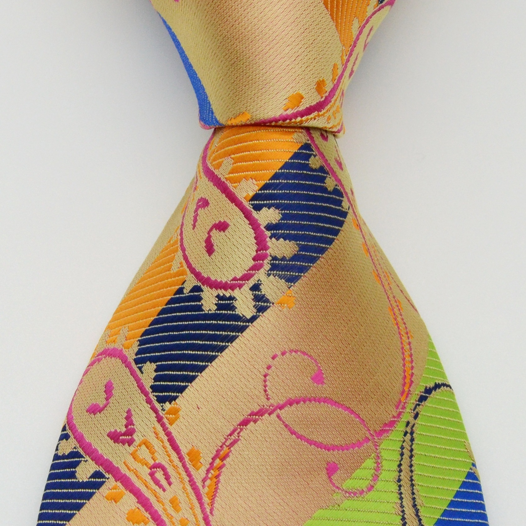 Men's Classic Necktie Patterned Tie Striped Party Wedding Tie