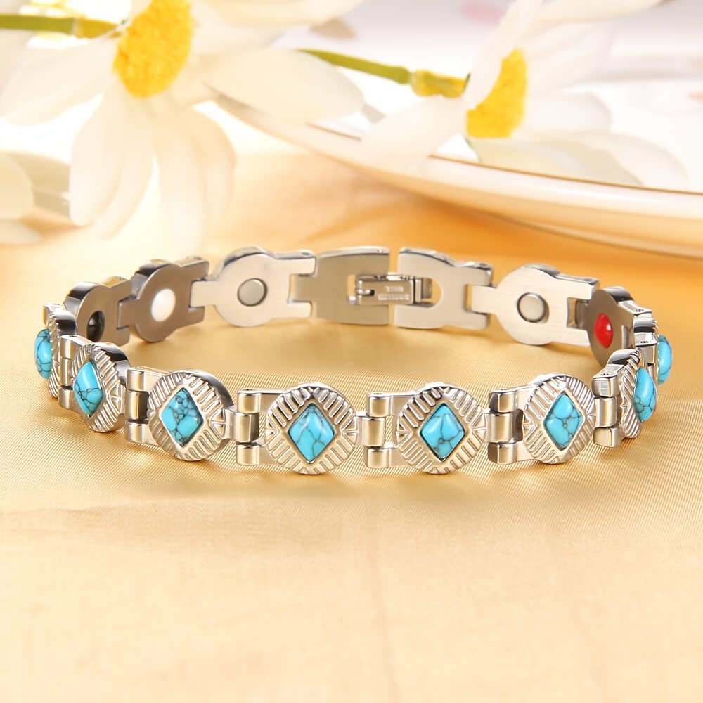 Turquoise on sale magnetic bracelet