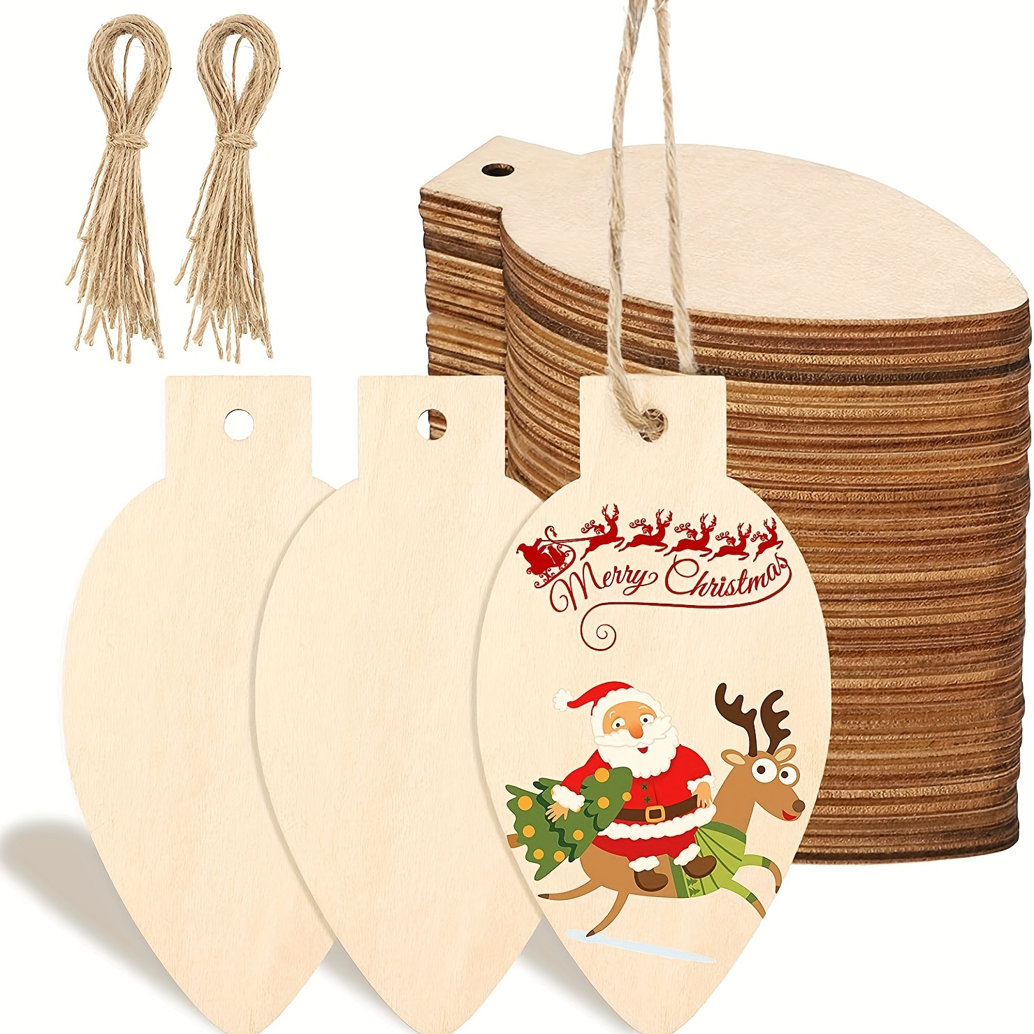 Wooden Discs, Unfinished Wooden Discs For Crafts, Diy Wooden