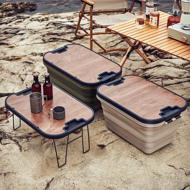 Outdoor Camping Storage Box Outdoor Folding Table Car Trunk - Temu Australia