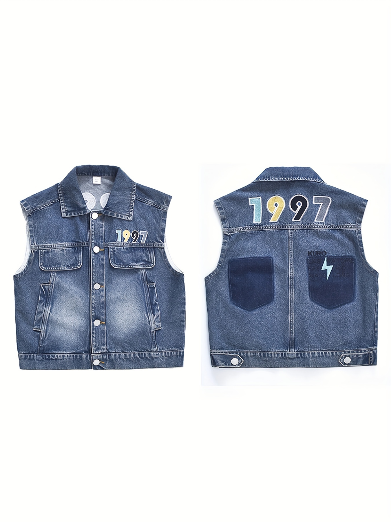 Baby boy denim on sale vest